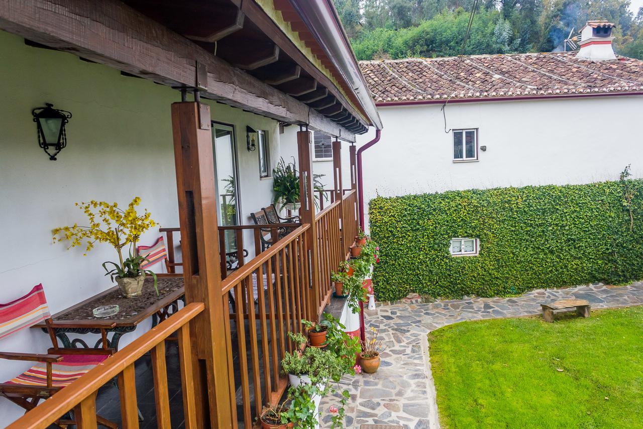 Quintal De Alem Do Ribeiro-Turismo Rural 로우사 외부 사진